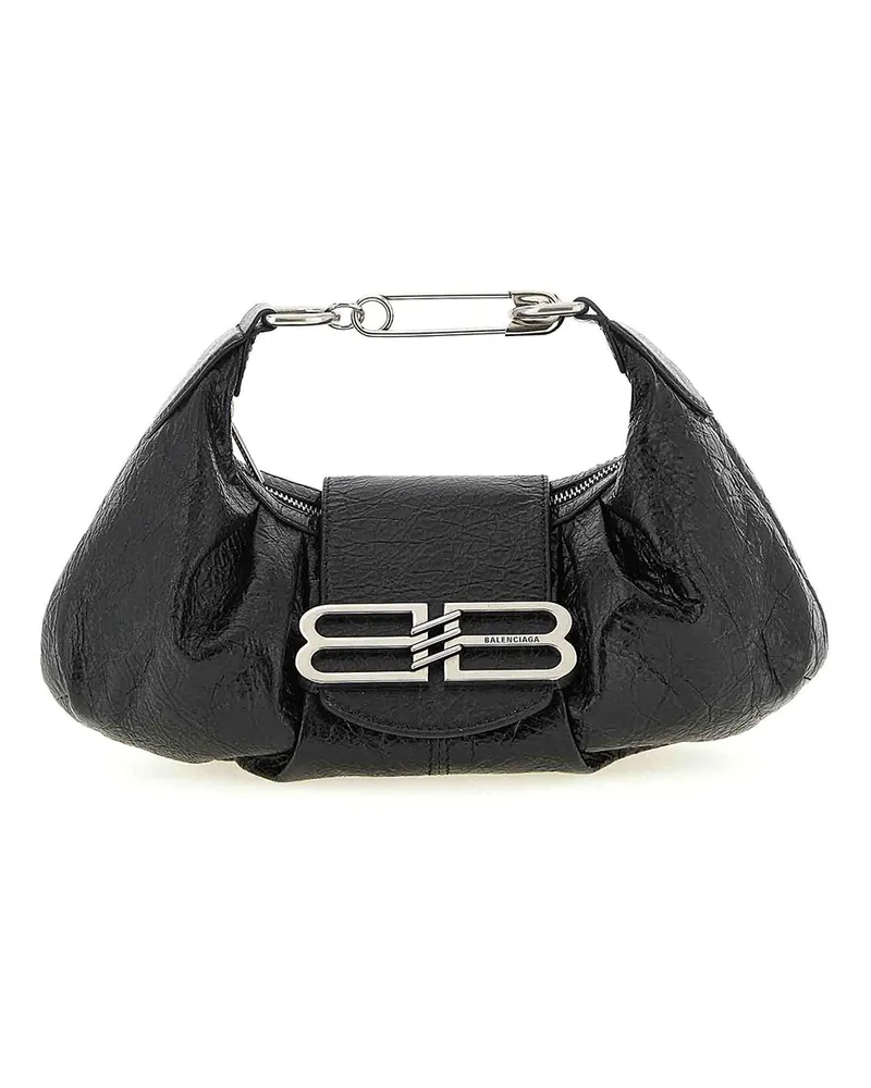 Balenciaga Schultertasche - Schwarz Schwarz