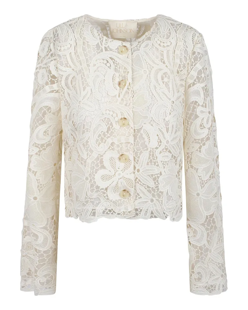 Ulla Johnson Casualjacke - Weiß Weiß