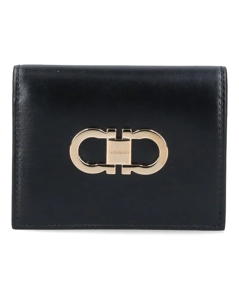 Ferragamo Portemonnaie - Schwarz Schwarz