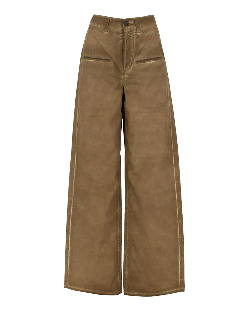 Uma Wang Casual Hose - Beige Beige