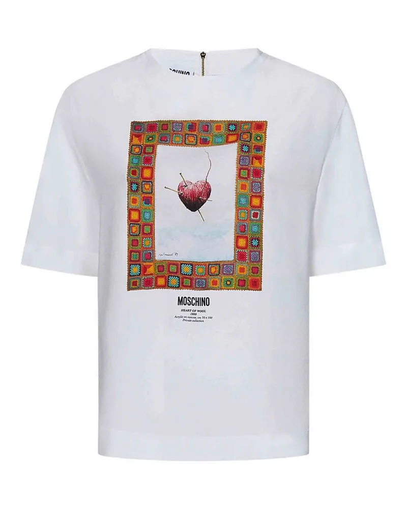 Moschino Bluse - Weiß Weiß