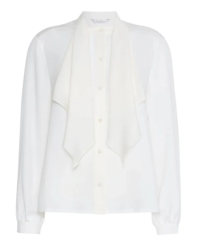 Max Mara Hemd - Weiß Weiß