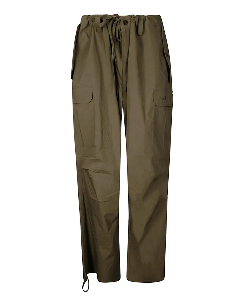 P.A.R.O.S.H. P. A.R. O.S. H. Casual Hose - Dunkelgrün Dunkelgrün