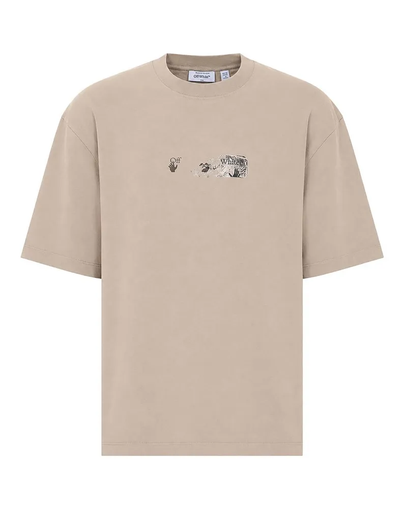 OFF-WHITE T-Shirt - Beige Beige