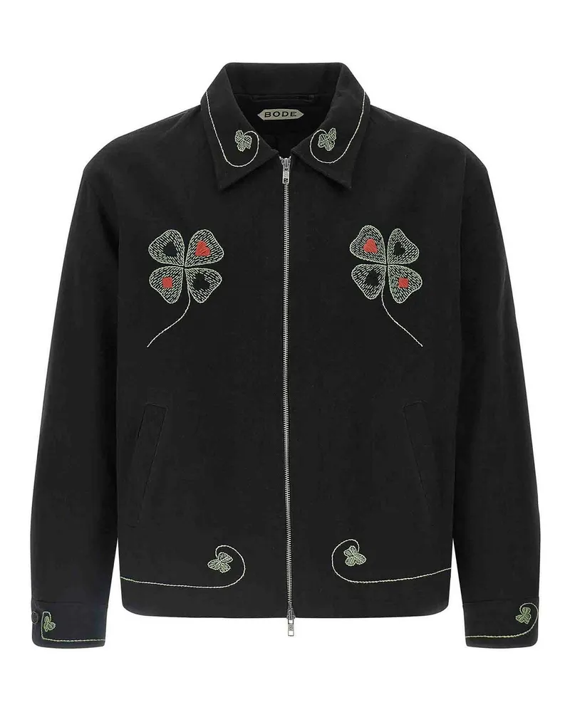 BODE Hemd - Schwarz Schwarz