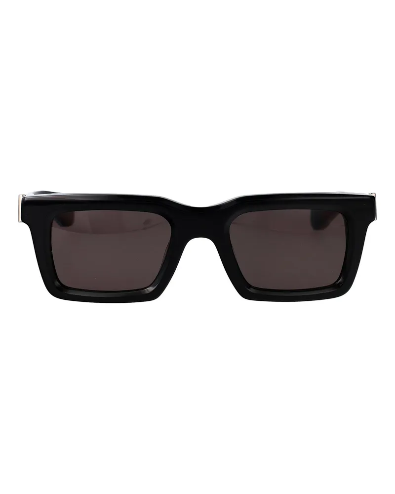 Alexander McQueen Sonnenbrille - Schwarz Schwarz