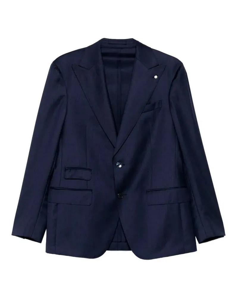 Luigi Bianchi Mantova Eleganter Anzug - Blau Blau