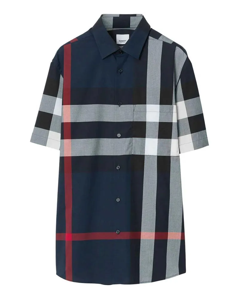 Burberry Hemd - Dunkelblau Dunkelblau