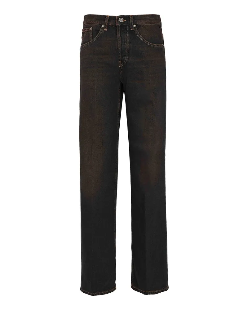 Dondup Straight Leg Jeans - Blau Blau