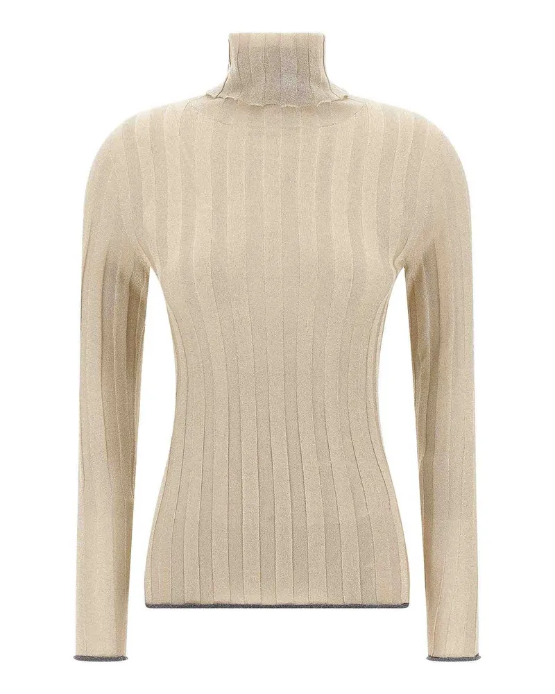 Fabiana Filippi Rundhalspullover - Gold Gold