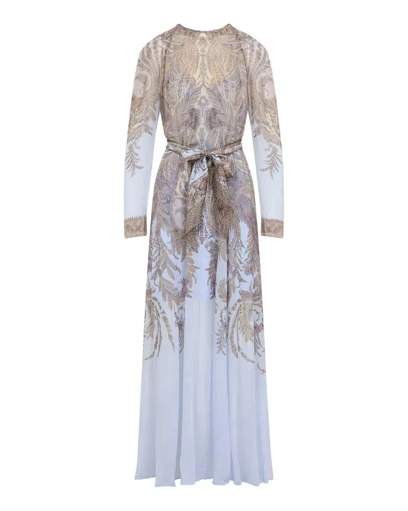 Zimmermann Knielanges Kleid - Metallic Metallic