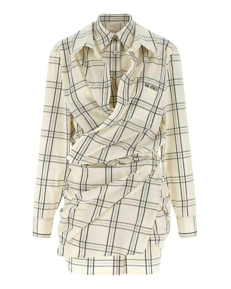 ATTICO Knielanges Kleid - Bunt Bunt