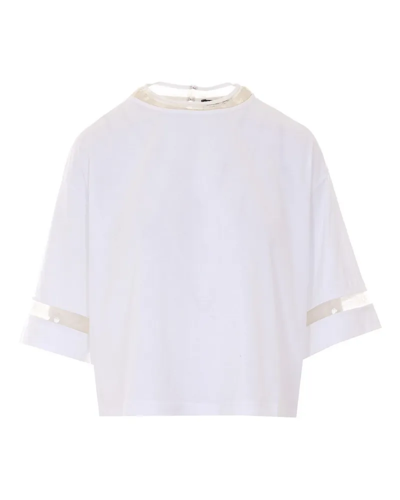 Fabiana Filippi T-Shirt - Weiß Weiß