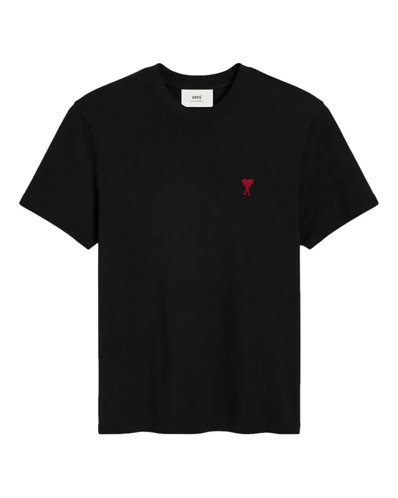 AMI Paris T-Shirt - Schwarz Schwarz