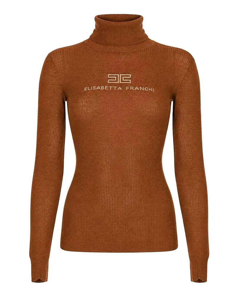 Elisabetta Franchi Rollkragenpullover - Bunt Bunt