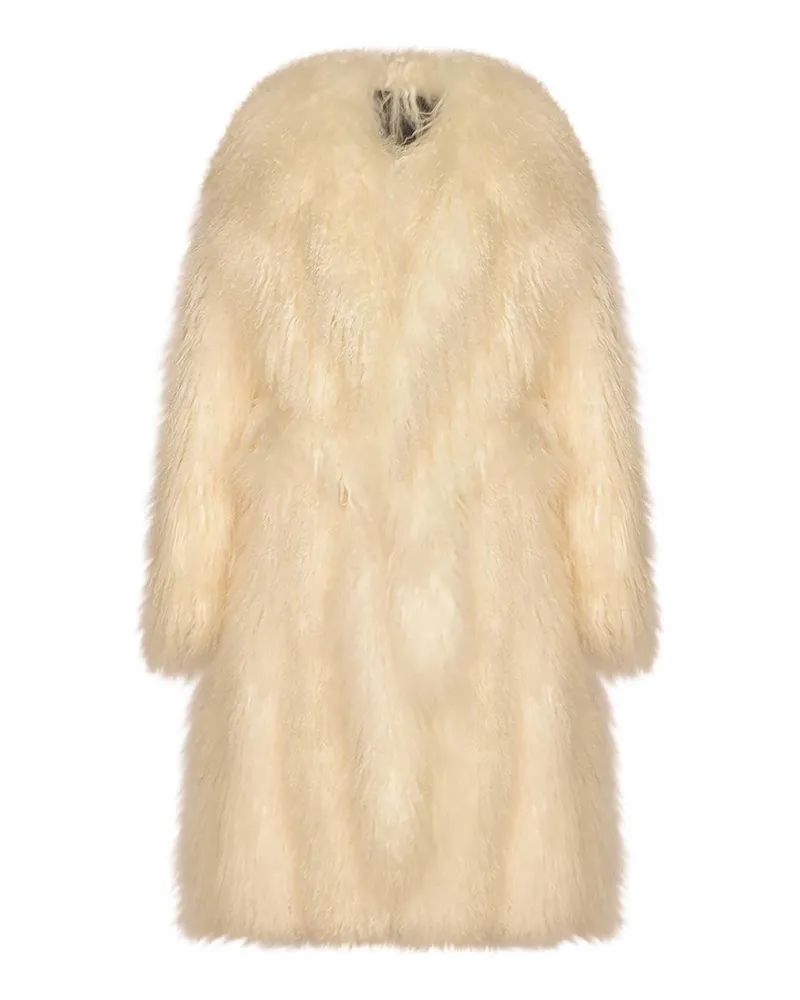 Simonetta Ravizza Knielanger Mantel - Beige Beige