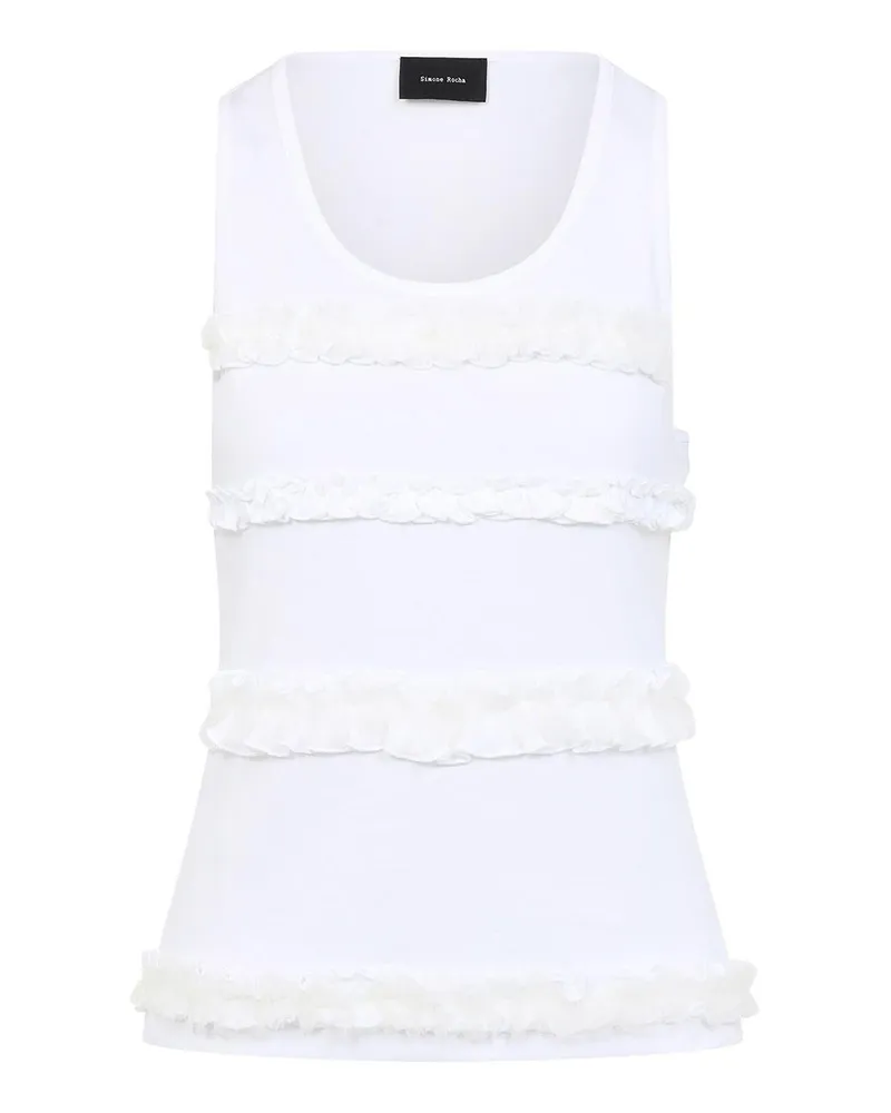 Simone Rocha Top - Weiß Weiß
