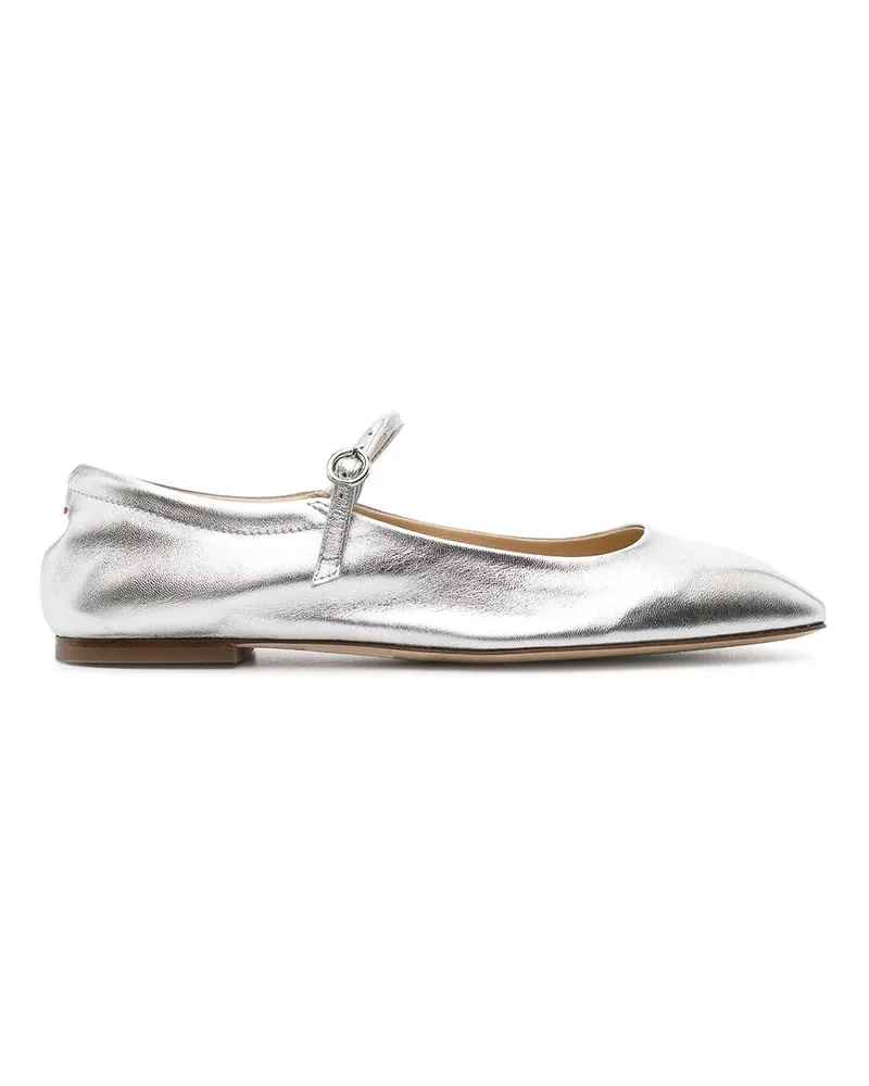 aeyde Ballerinas - Silber Silber