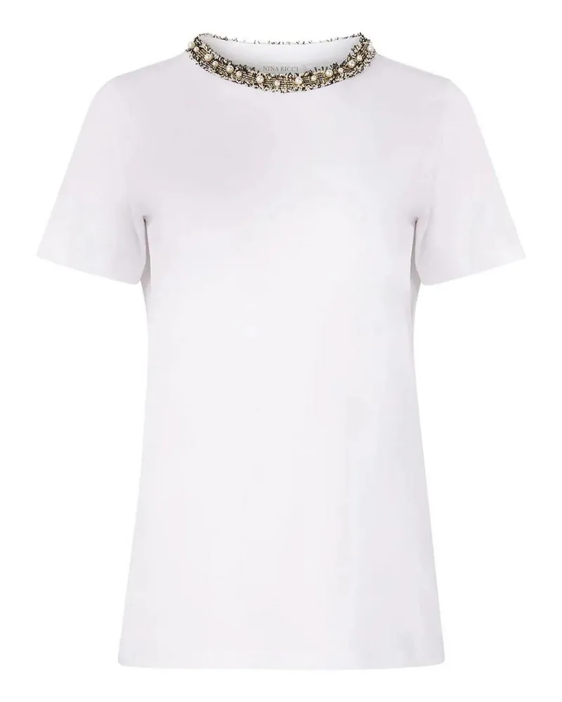 Nina Ricci T-Shirt - Weiß Weiß