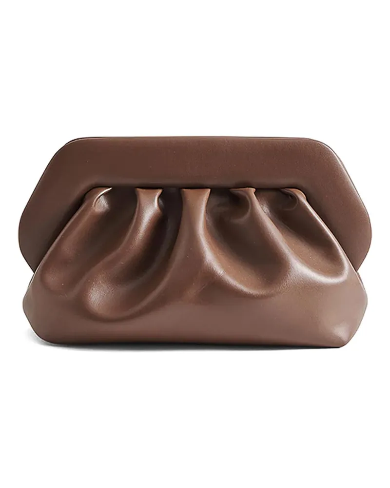 THEMOIRÈ Clutch - Braun Braun