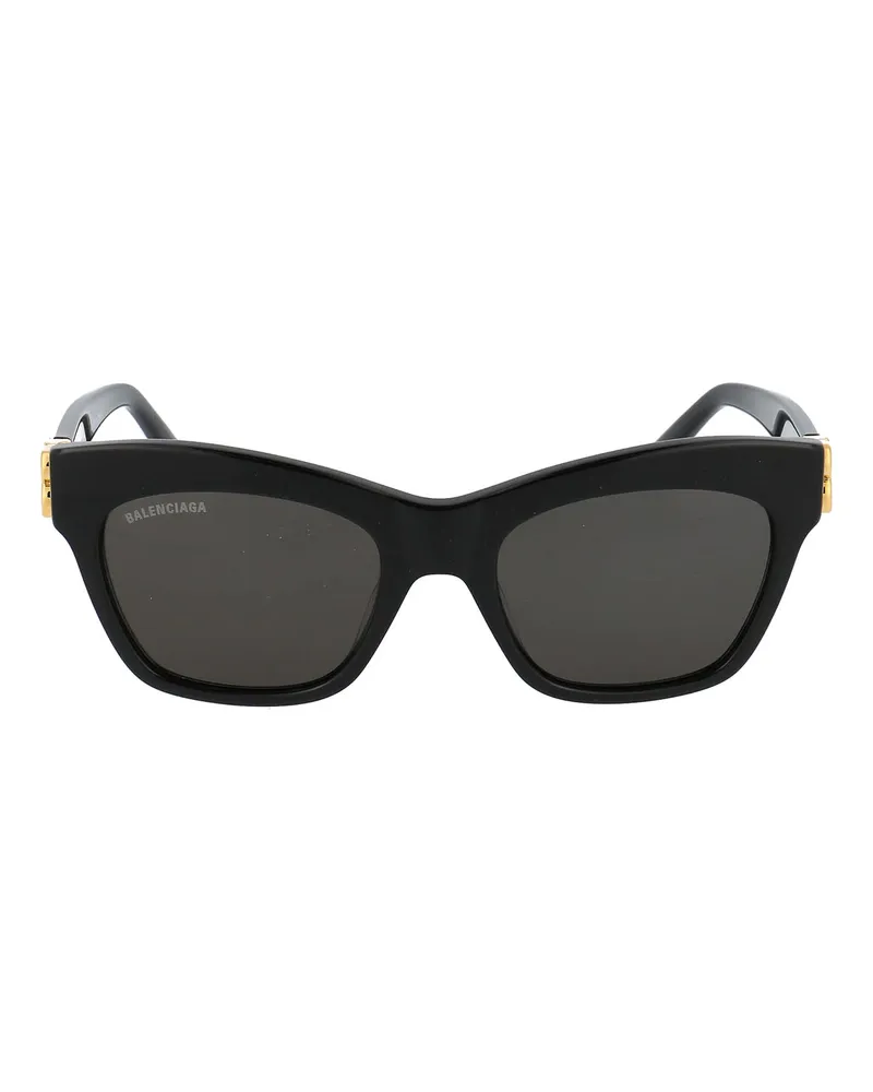 Balenciaga Sonnenbrille - Schwarz Schwarz