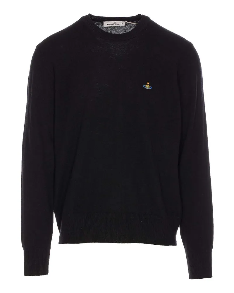 Vivienne Westwood Rundhalspullover - Schwarz Schwarz