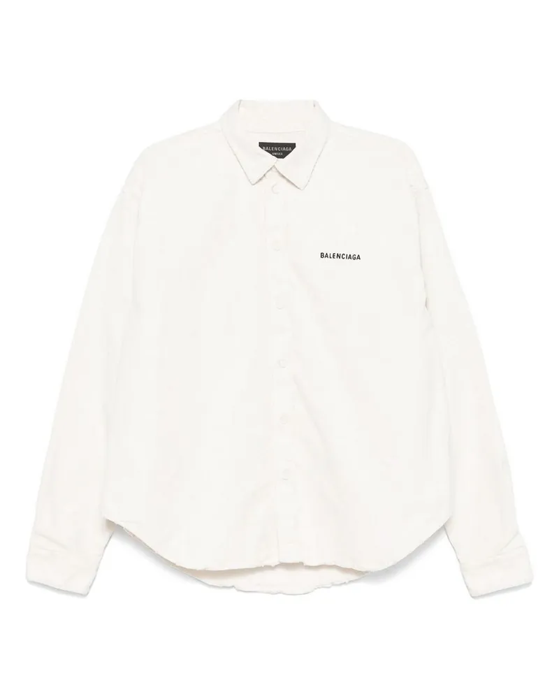 Balenciaga Hemd - Weiß Weiß