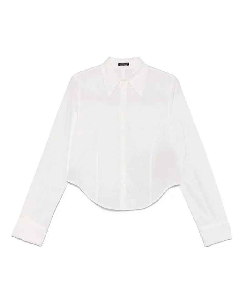 Ann Demeulemeester Hemd - Weiß Weiß
