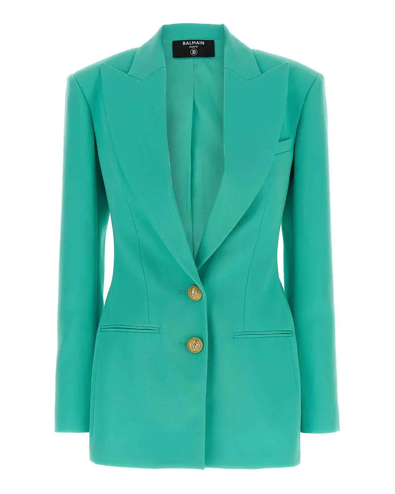 Balmain Blazer - Hellblau Hellblau