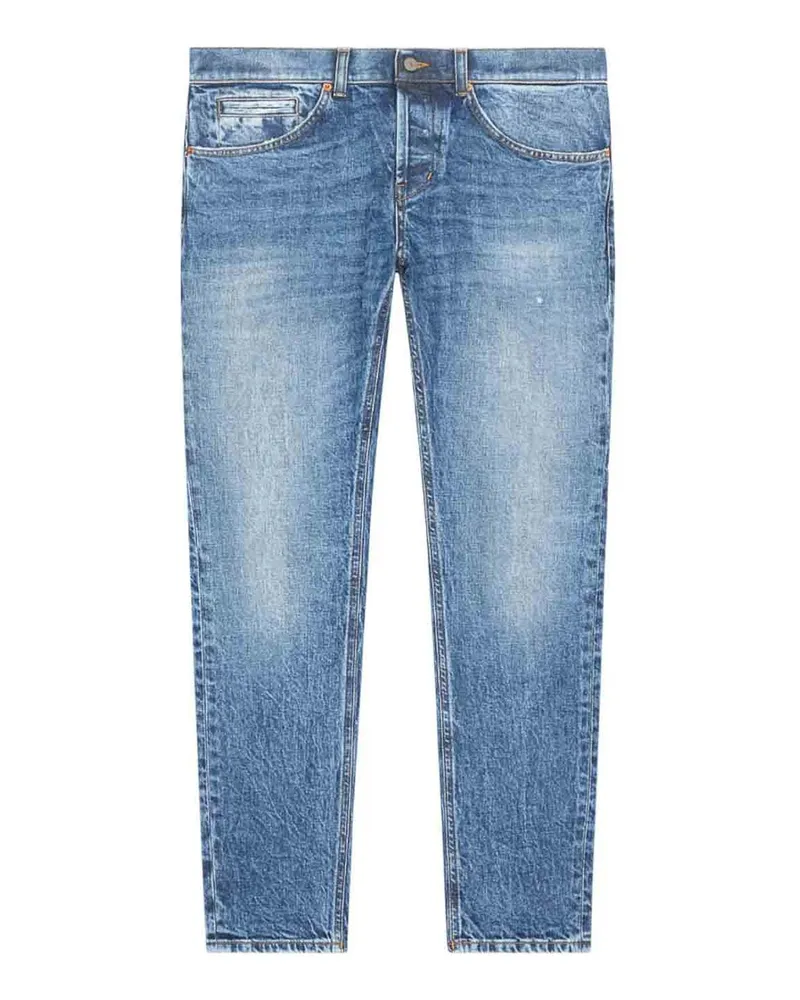 Dondup Straight Leg Jeans - Blau Blau