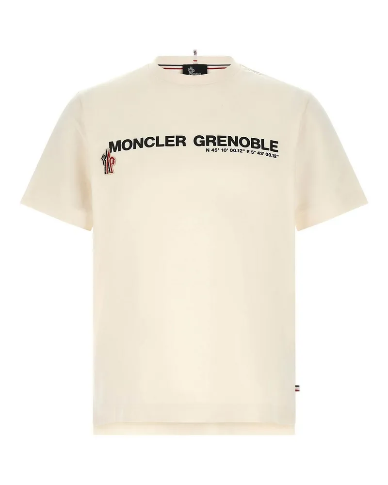 Moncler T-Shirt - Weiß Weiß
