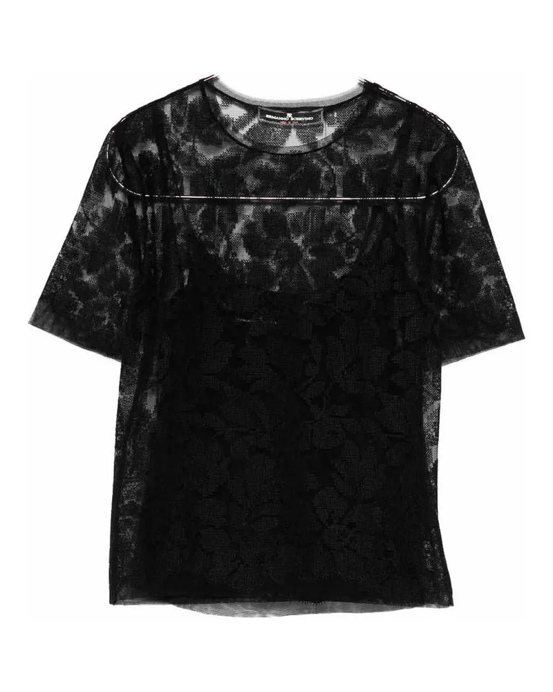 Ermanno Scervino Top - Schwarz Schwarz