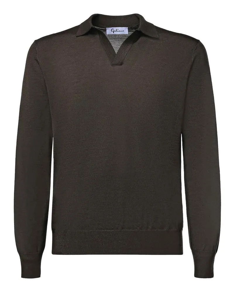 Giuliano Galiano Poloshirt - Taupe Taupe
