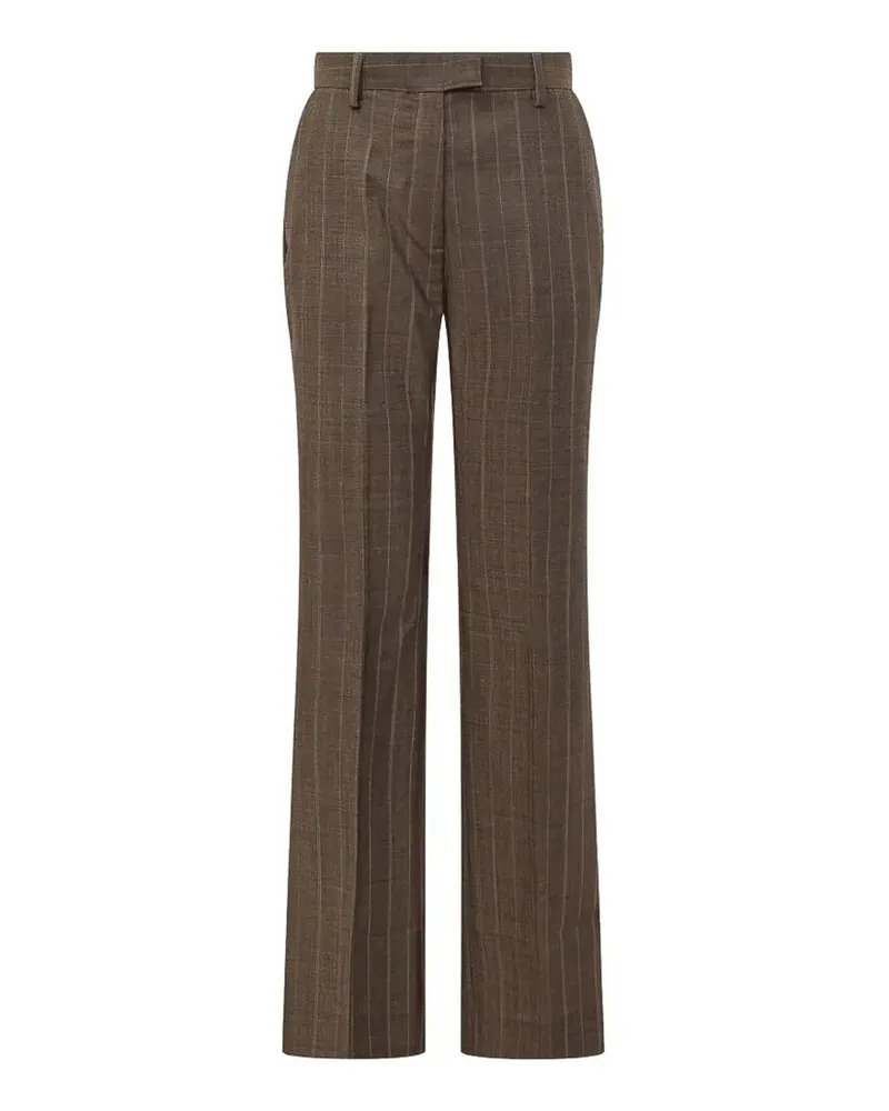 Ganni Casual Hose - Grau Grau