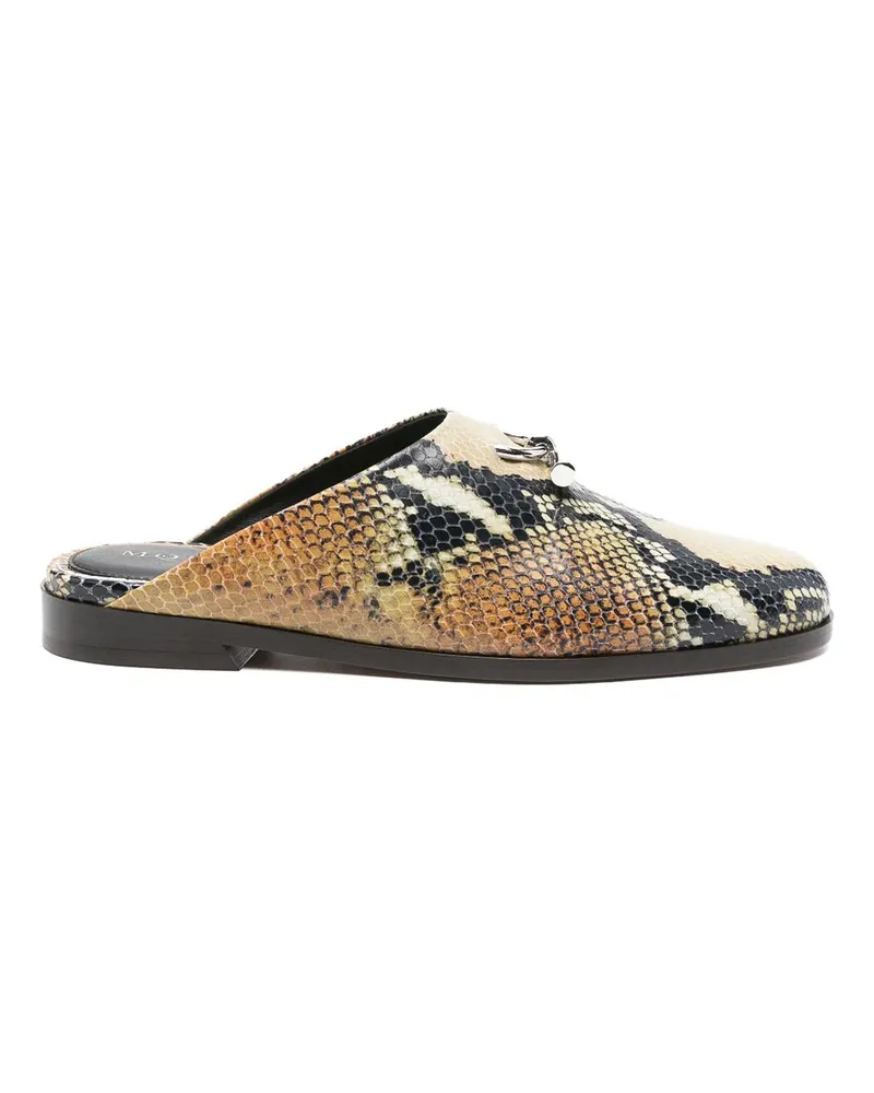 Alexander McQueen Mokassins - Bunt Animal