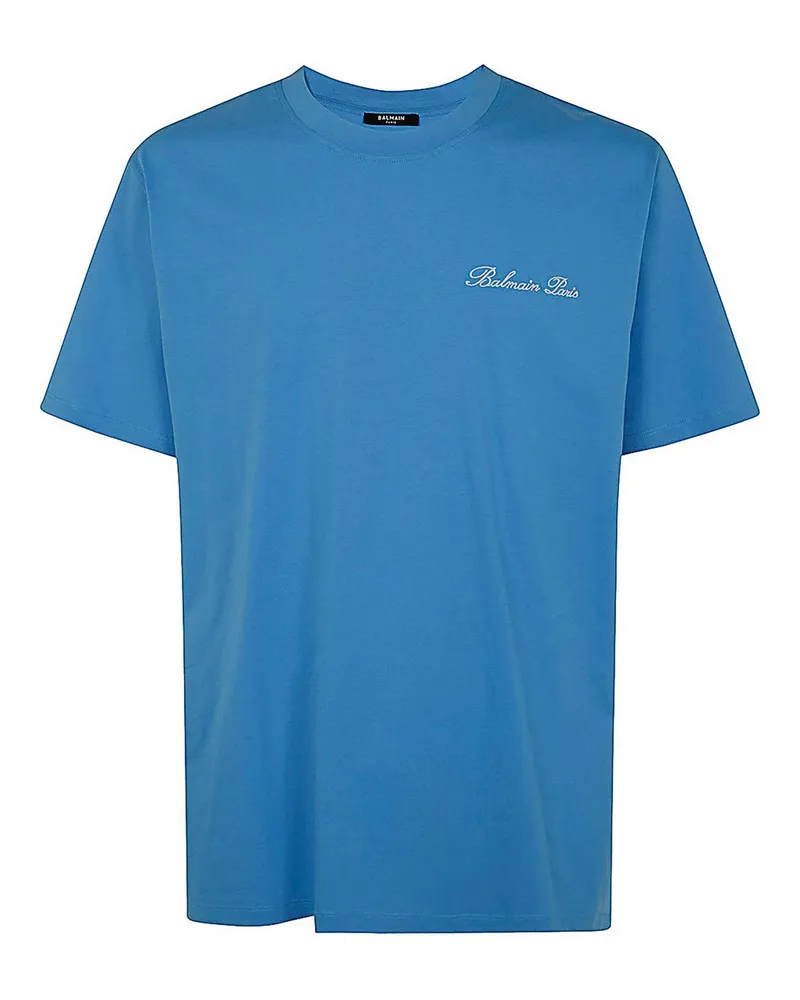 Balmain T-Shirt - Blau Blau