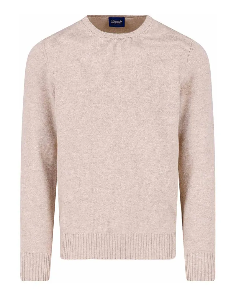 Drumohr  Rundhalspullover - Beige Beige