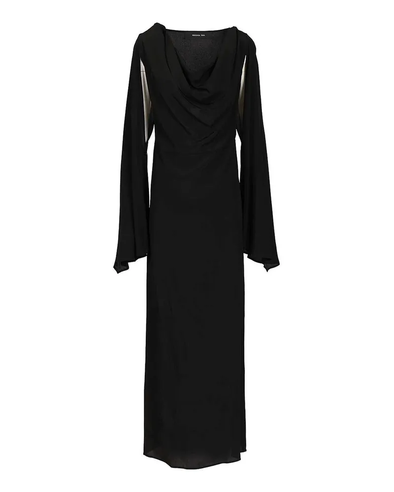 Federica Tosi Maxikleid - Schwarz Schwarz
