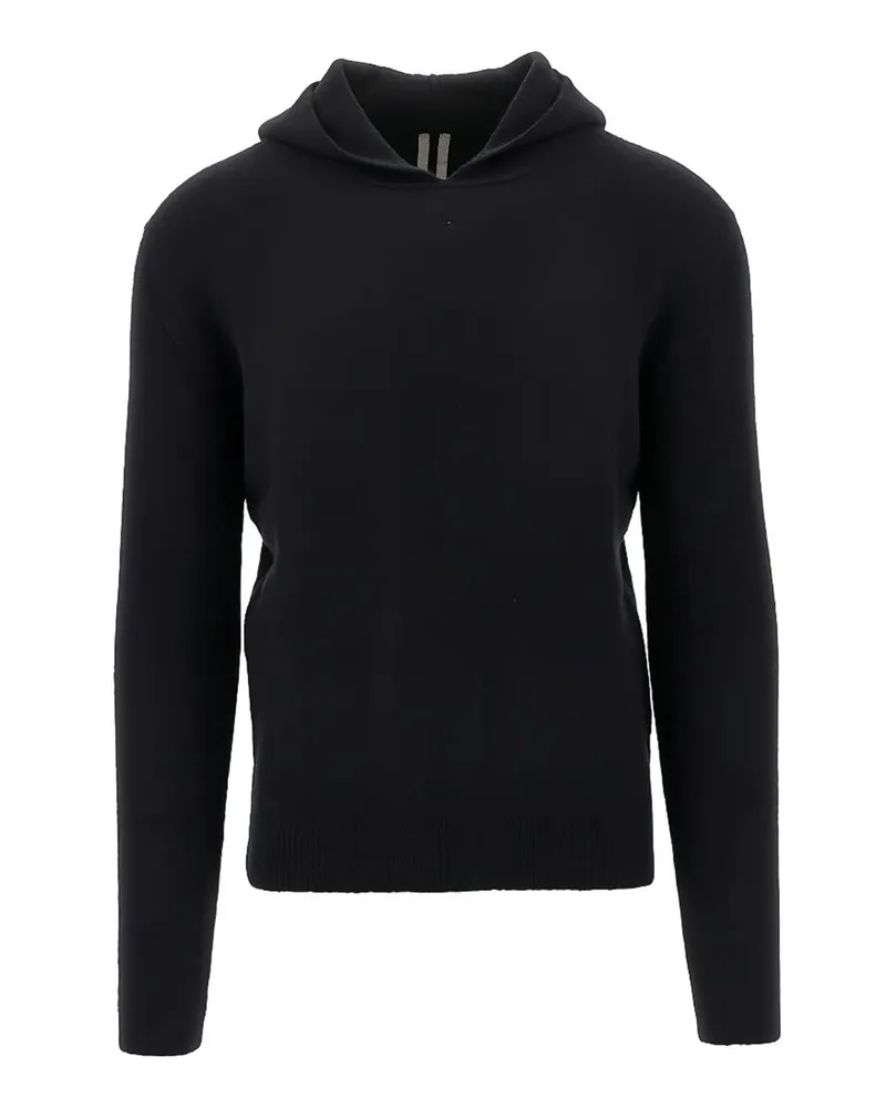 Rick Owens Rundhalspullover - Schwarz Schwarz