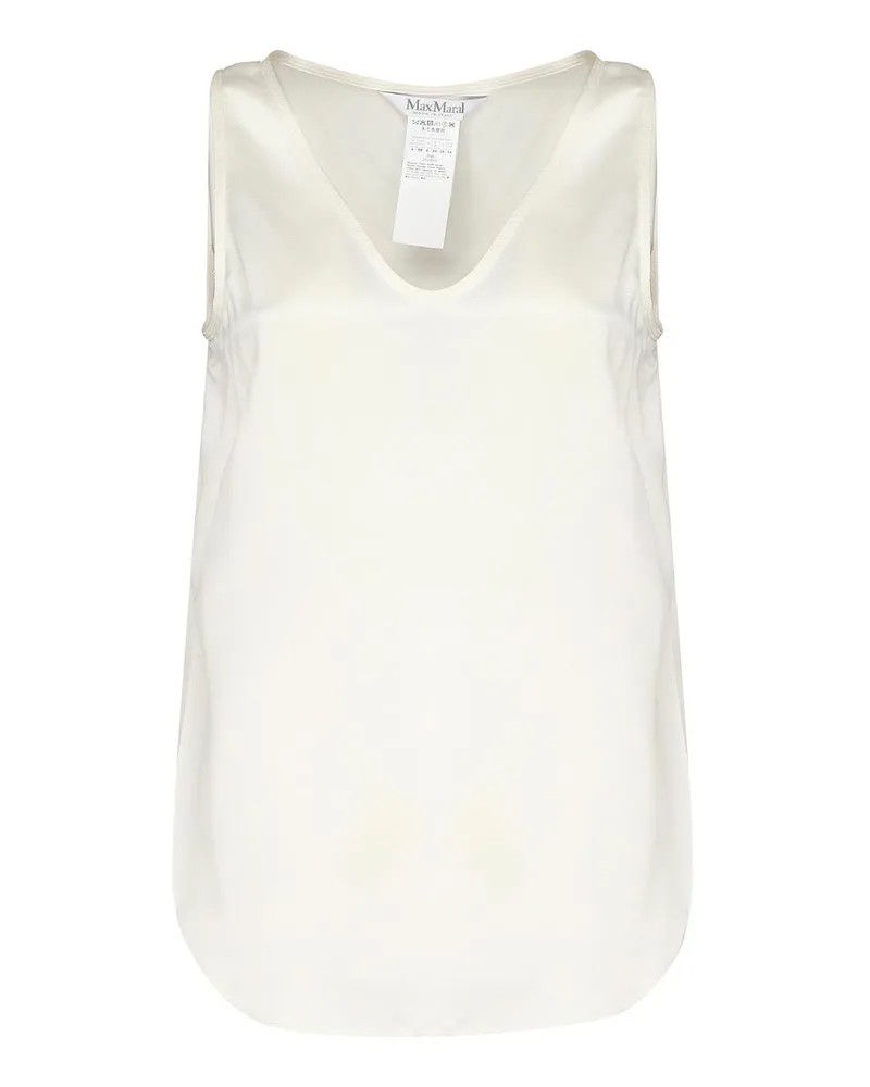 Max Mara Top - Weiß Weiß