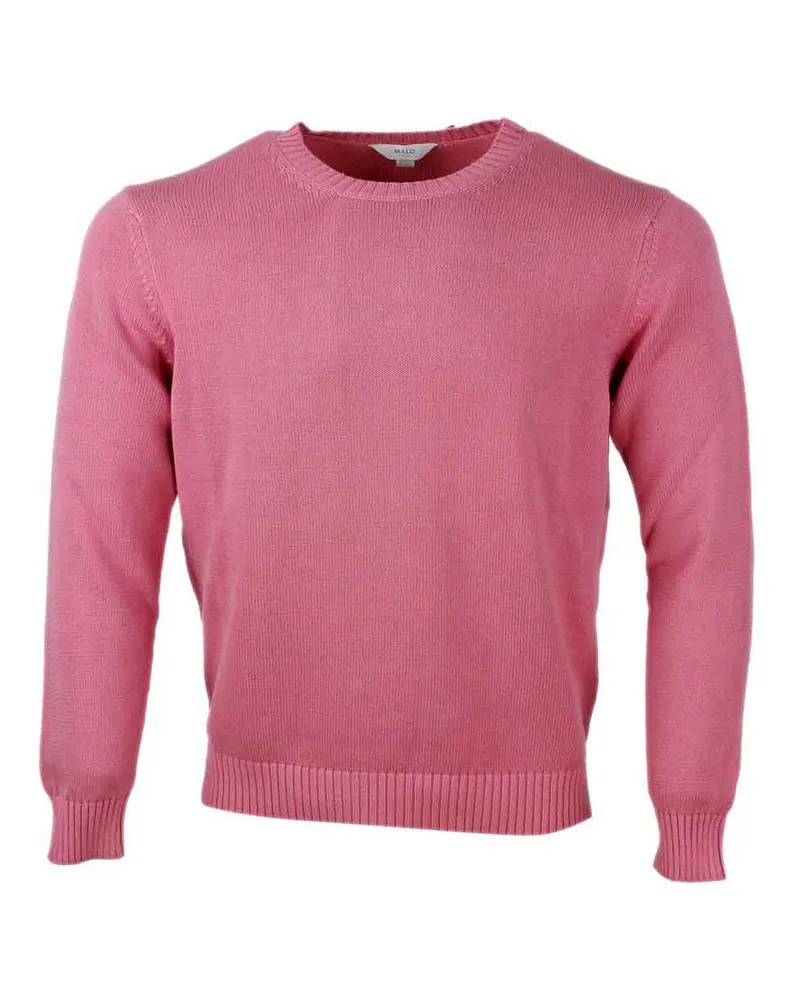 Malo Rundhalspullover - Nude Nude