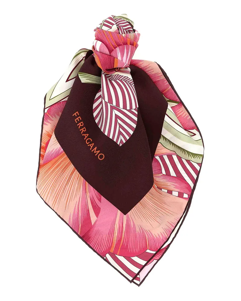 Ferragamo Schal - Bunt Bunt