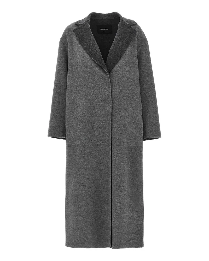 Fabiana Filippi Kurzer Mantel - Grau Grau