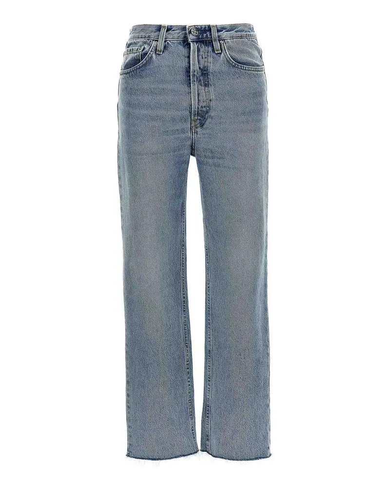 Totême Straight Leg Jeans - Hellblau Hellblau