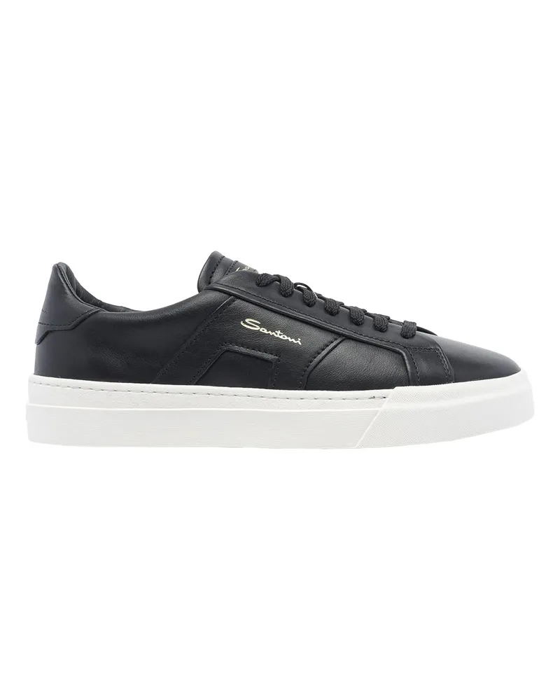 Santoni Sneaker - Schwarz Schwarz