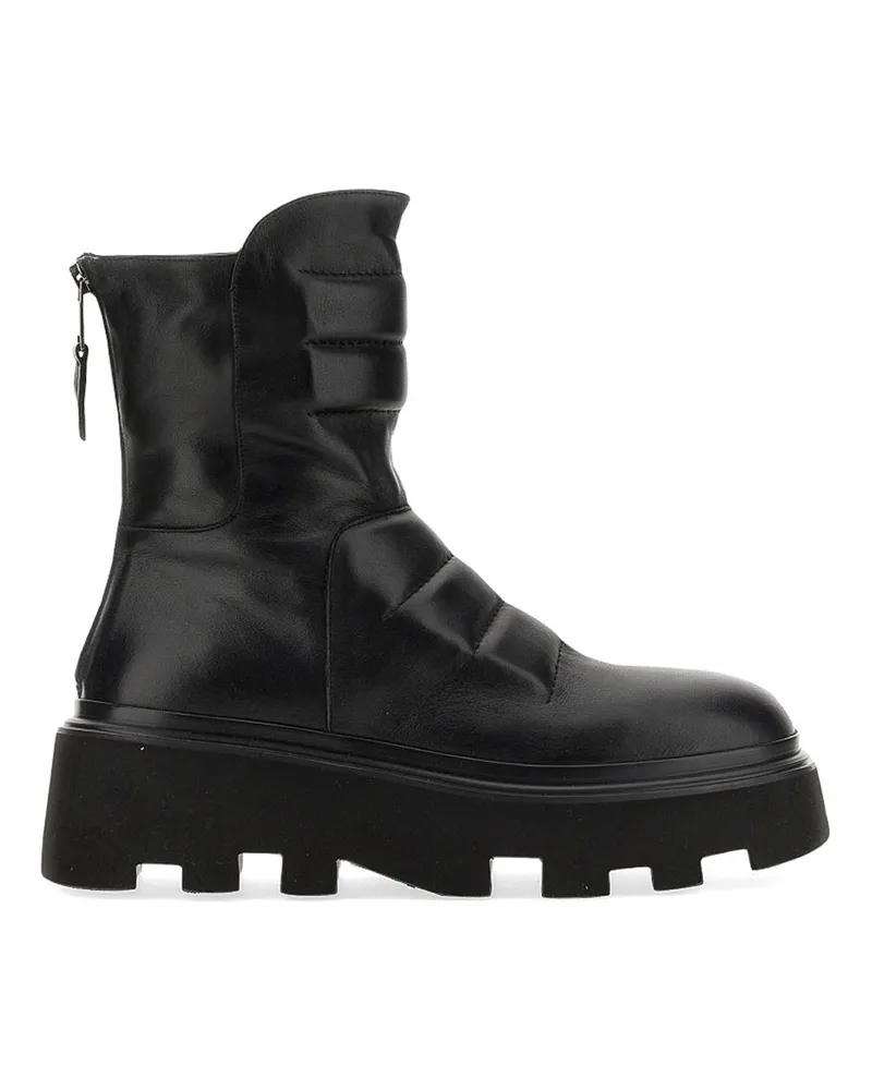 Elena Iachi Stiefel - Schwarz Schwarz