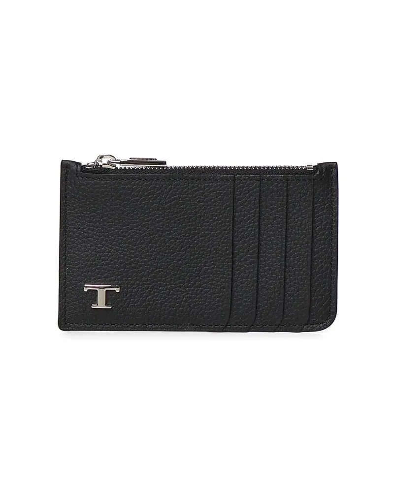 TOD'S Portemonnaie - Schwarz Schwarz
