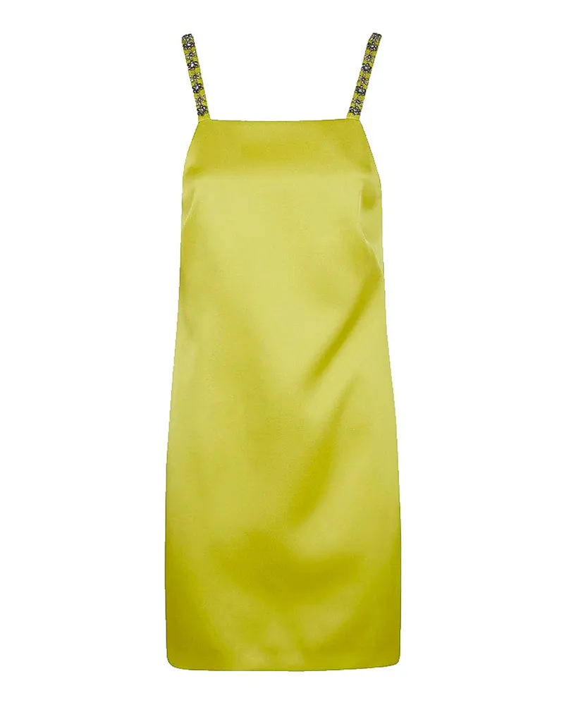 Twin-Set Kurzes Kleid - Gelb Gelb