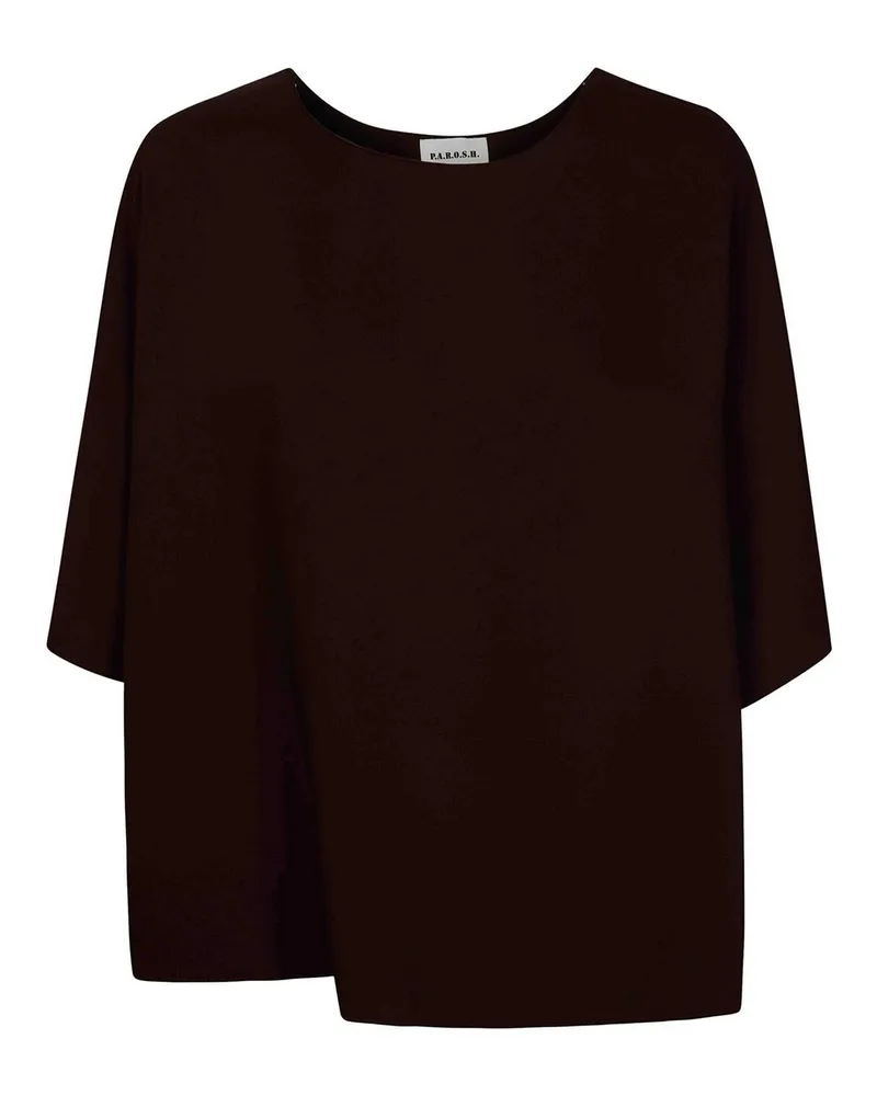 P.A.R.O.S.H. P. A.R. O.S. H. Bluse - Braun Braun