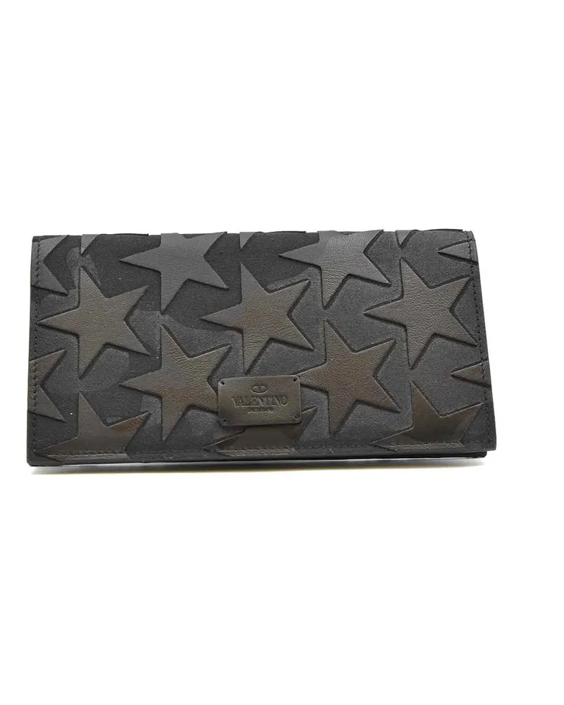 Valentino Garavani Portemonnaie - Schwarz Schwarz